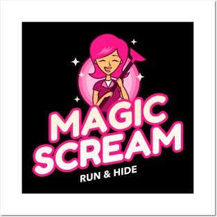 magic scream Posters and Art